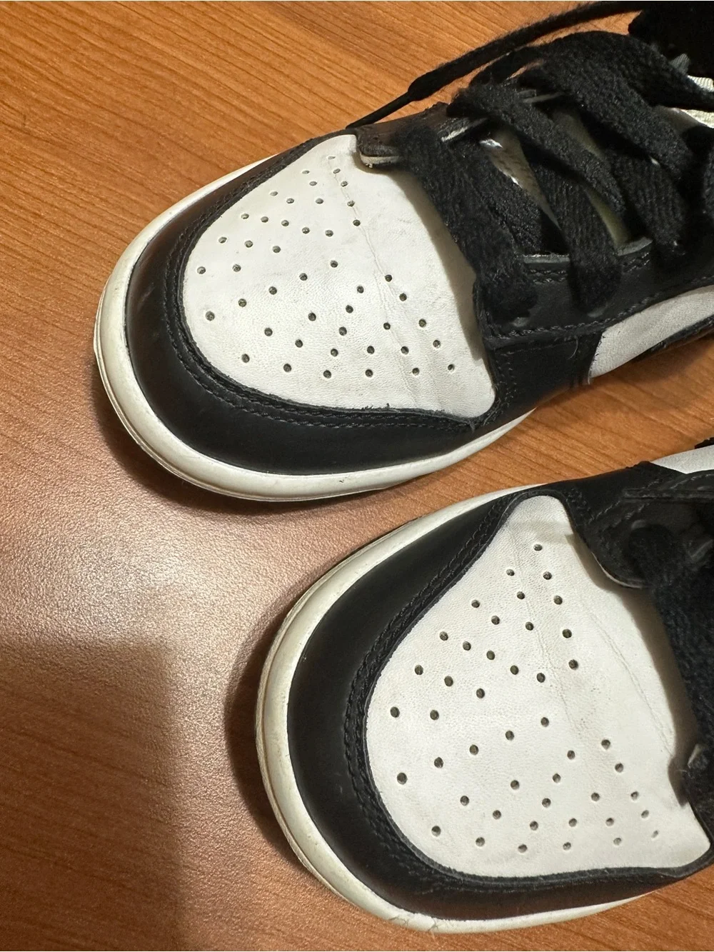 Nike Black & White Low-Top Court Sneaker